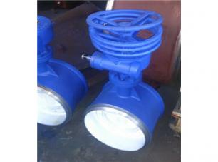 手(shou)動焊接蝶(die)閥