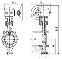 焊接(jiē)式硬密封蝶閥