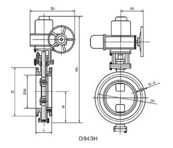 電動調(diao)節蝶閥(fa)